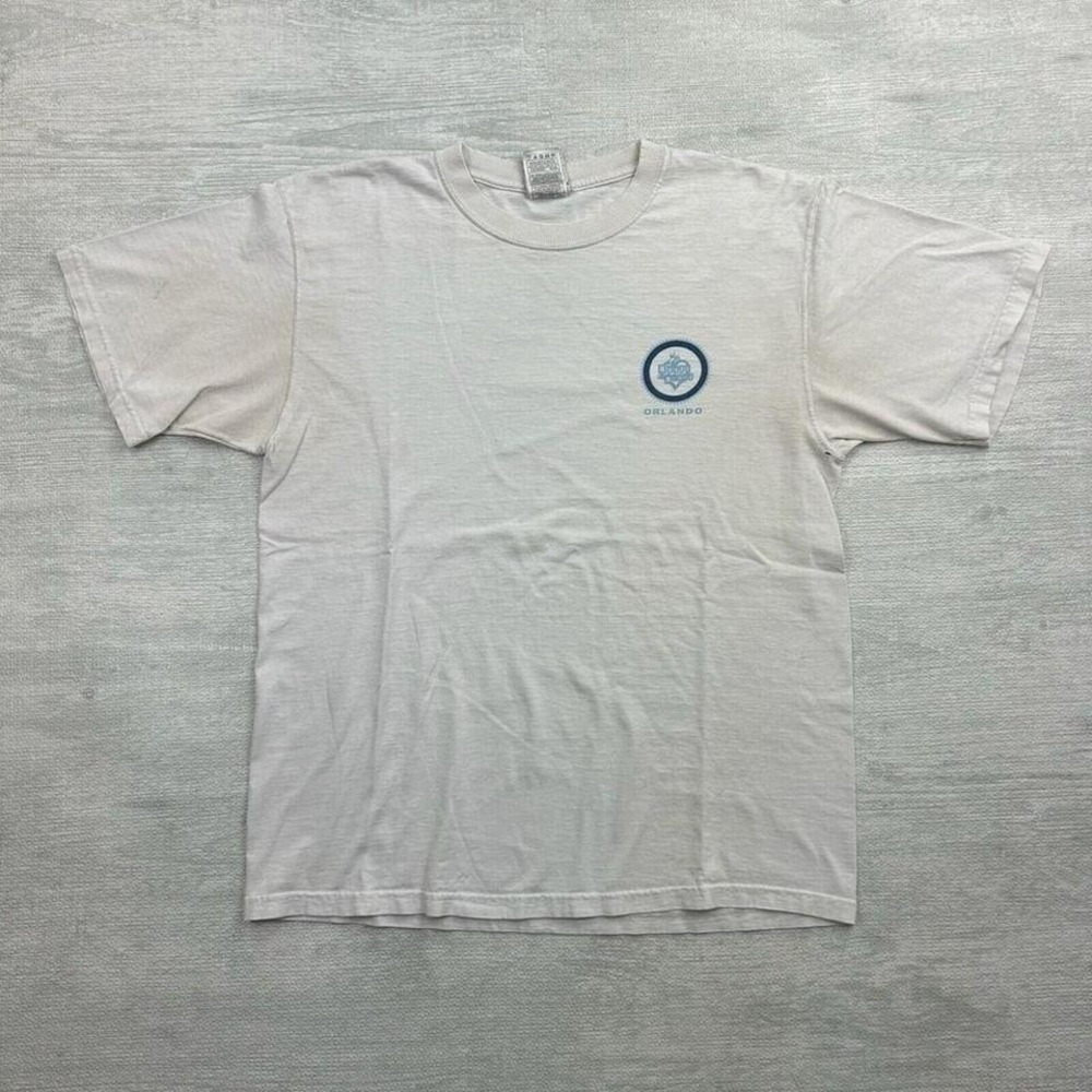 Vintage‎ House of Blues Chicago Shirt Adult Large White Music Bar Tavern Venue